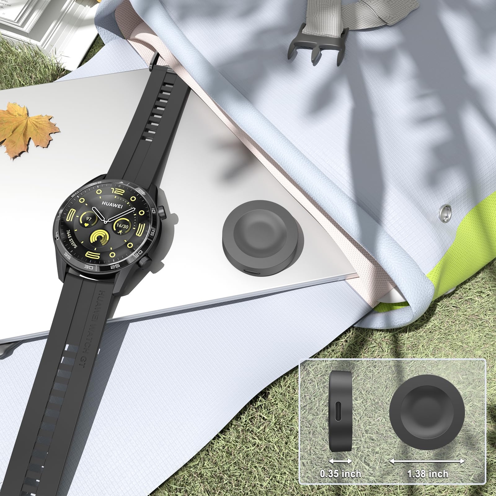 Amazon.co.jp: HUAWEI Watch 用充電器 GT6/GT6 Pro/GT5/GT5 Pro/GT4